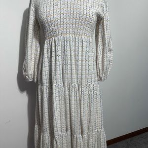 Jessake Eyelet Lined Dress Size 1XL